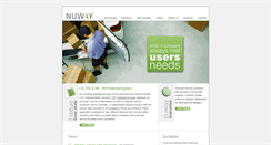 Desktop Screenshot of nuwaysoftware.com